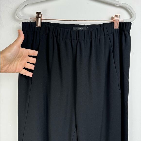 Aritzia Babaton Dressy Jogger Pants Quiet Luxury Old Money Minimalist Work M - Picture 3 of 9